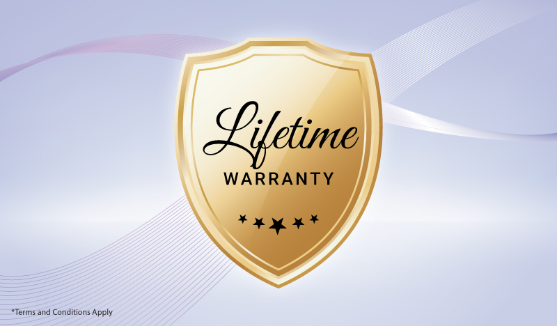 Lifetime Warranty*